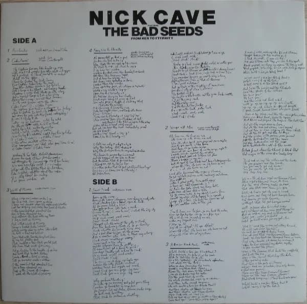 Nick Cave & The Bad Seeds — From Her To Eternity