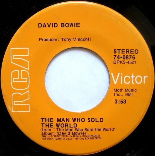 David Bowie — Space Oddity / The Man Who Sold The World