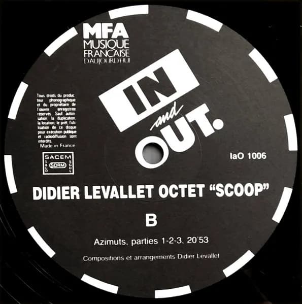 Didier Levallet Octet — Scoop