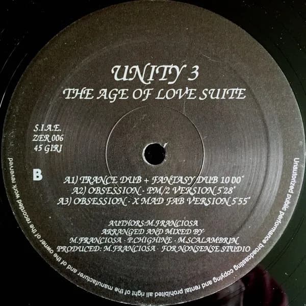 Unity 3 — The Age Of Love Suite
