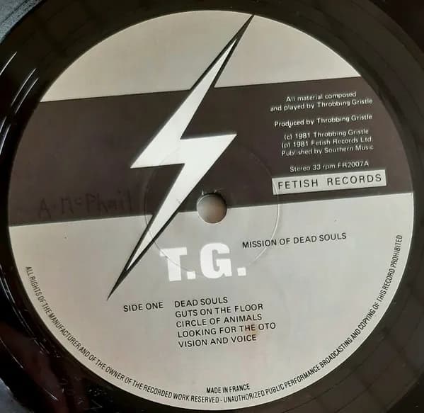 Throbbing Gristle — Mission Of Dead Souls