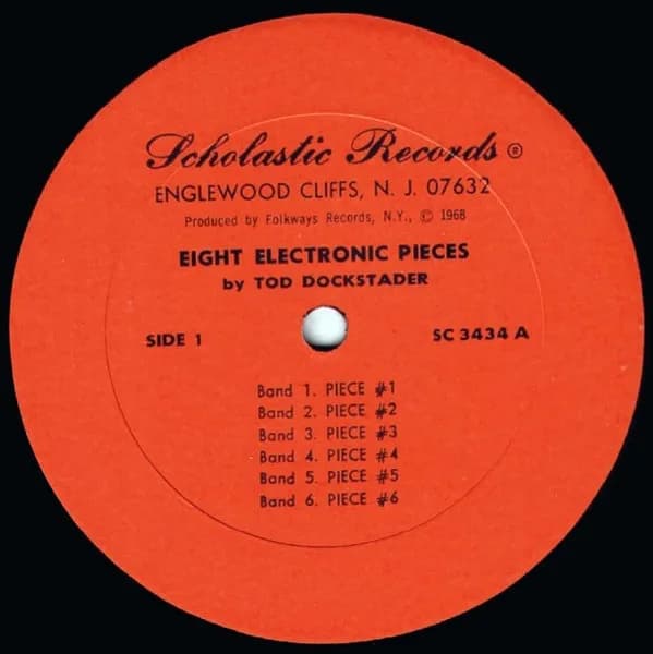 Tod Dockstader — Eight Electronic Pieces