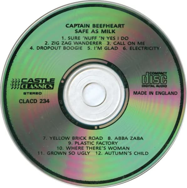 Captain Beefheart And The Magic Band — Safe As Milk