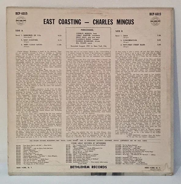 Charles Mingus — East Coasting