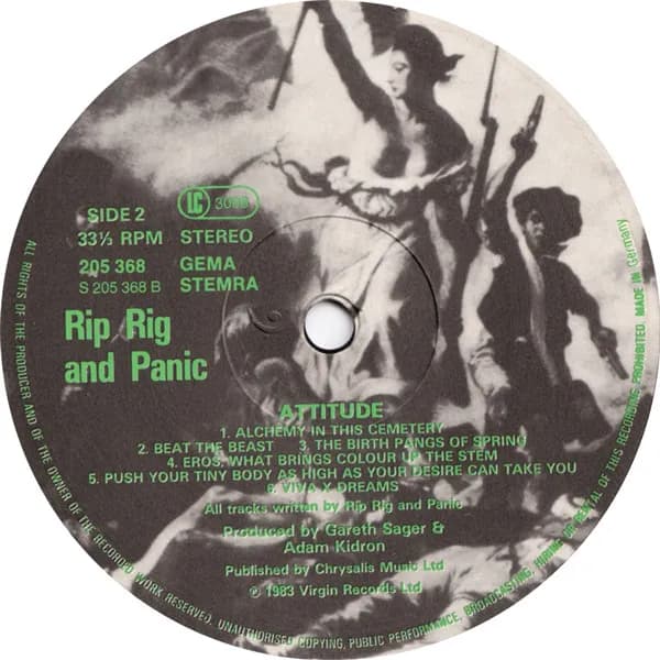 Rip Rig & Panic — Attitude