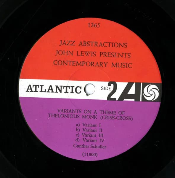 John Lewis (2) — Jazz Abstractions