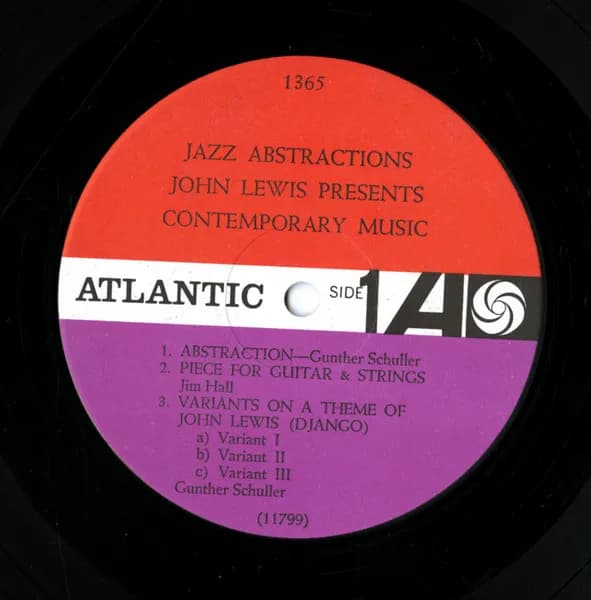 John Lewis (2) — Jazz Abstractions