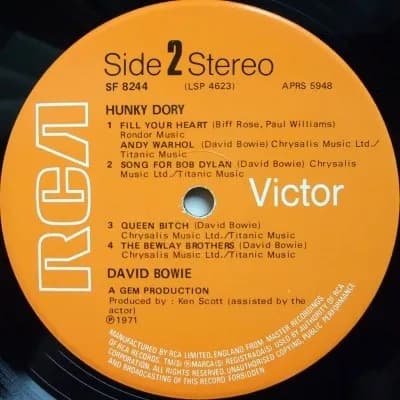 David Bowie — Hunky Dory