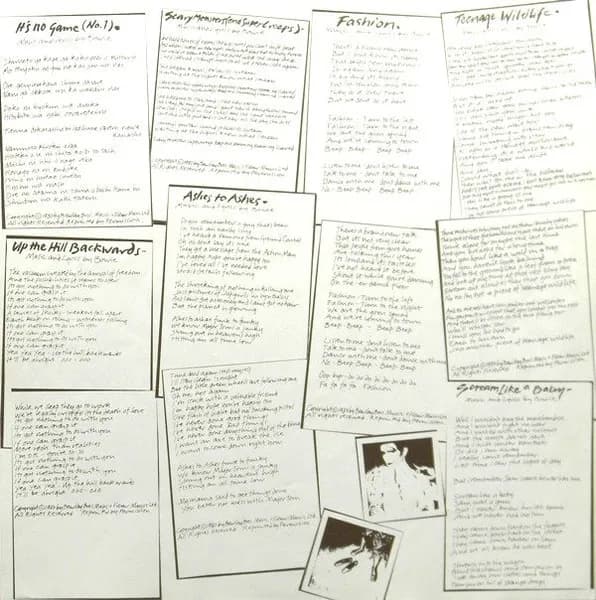 David Bowie — Scary Monsters