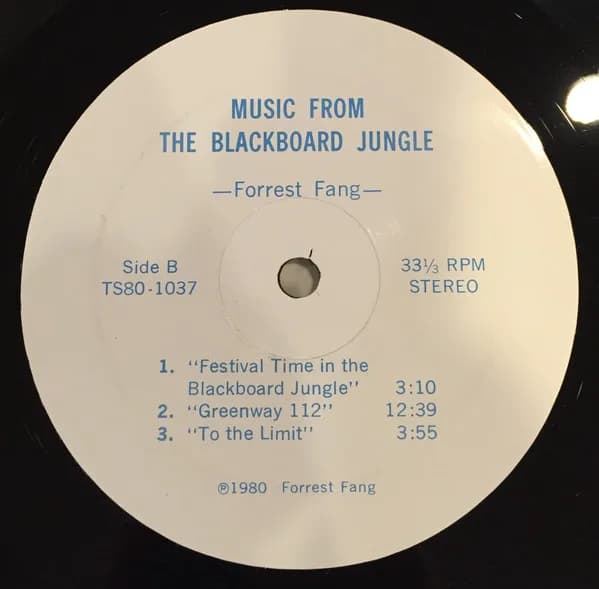 Forrest Fang — Music From The Blackboard Jungle