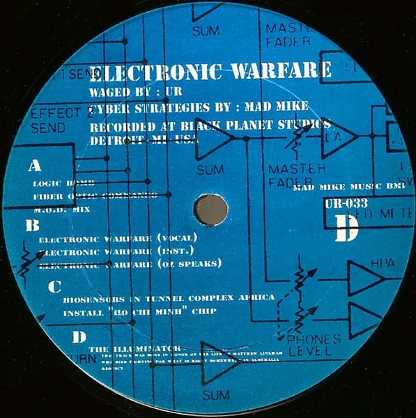 Underground Resistance — Electronic Warfare (Designs For Sonic Revolutions)