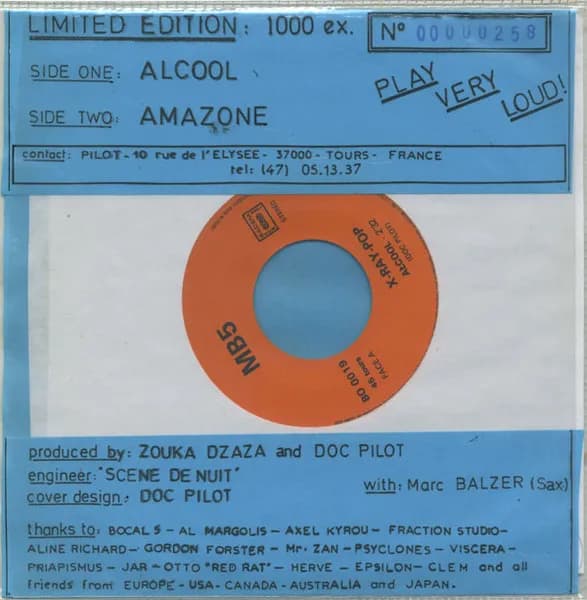 X-Ray Pop — Alcool
