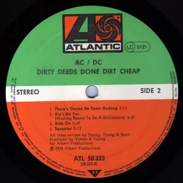 AC/DC — Dirty Deeds Done Dirt Cheap