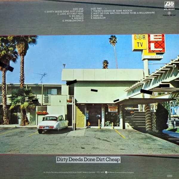 AC/DC — Dirty Deeds Done Dirt Cheap