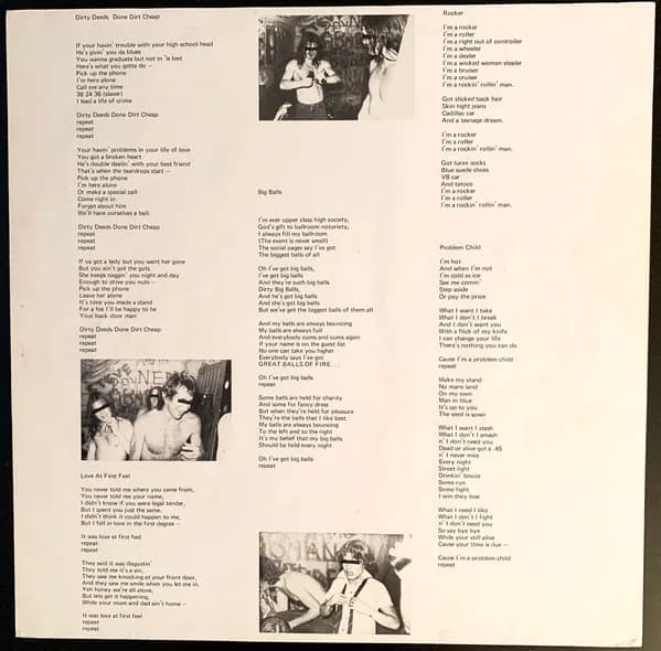 AC/DC — Dirty Deeds Done Dirt Cheap