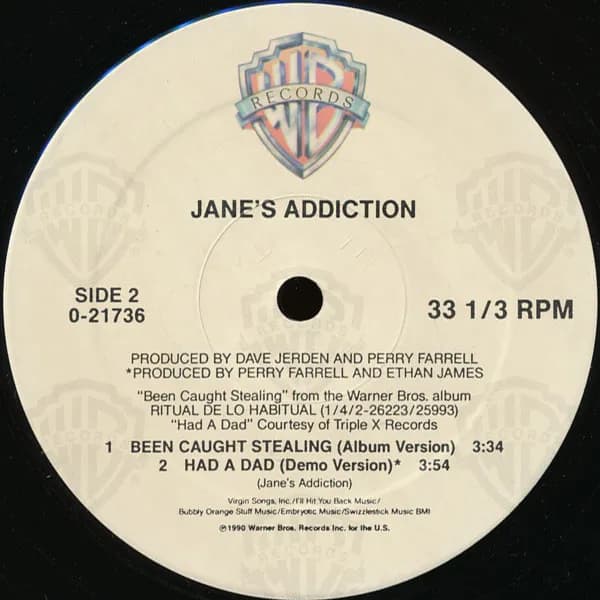 Jane's Addiction — Been Caught Stealing
