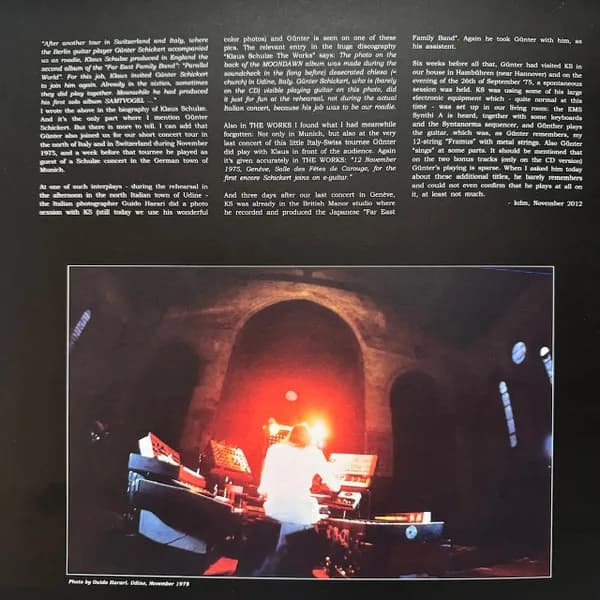 Klaus Schulze & Günter Schickert — The Schulze-Schickert Session