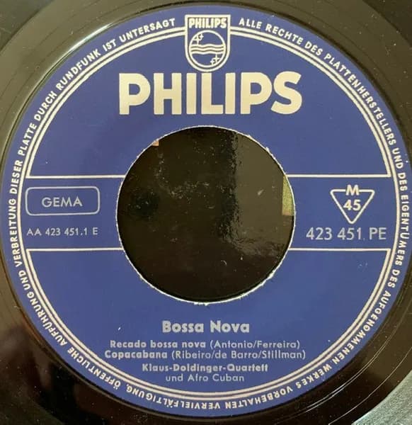 Klaus Doldinger Quartett + Afro Cuban — Bossa Nova