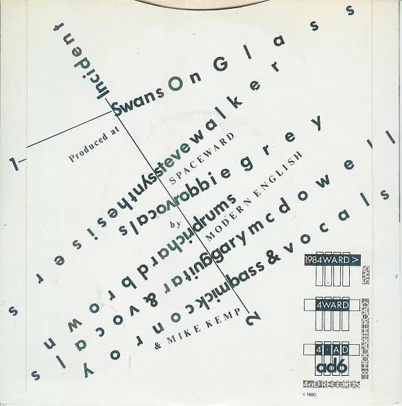 Modern English — Swans On Glass