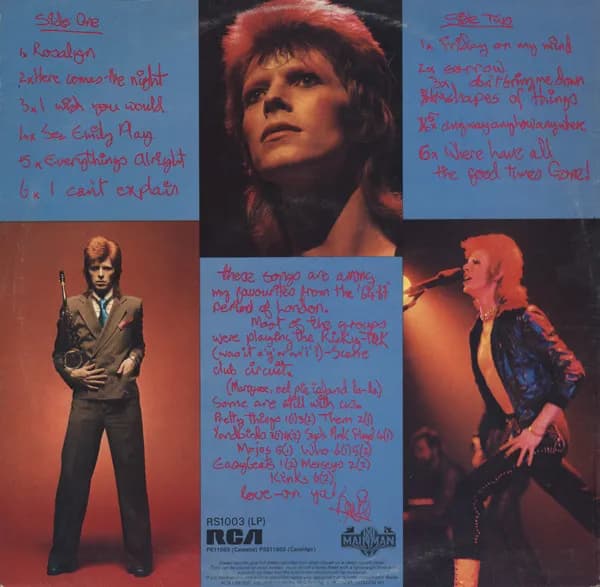 David Bowie — Pinups