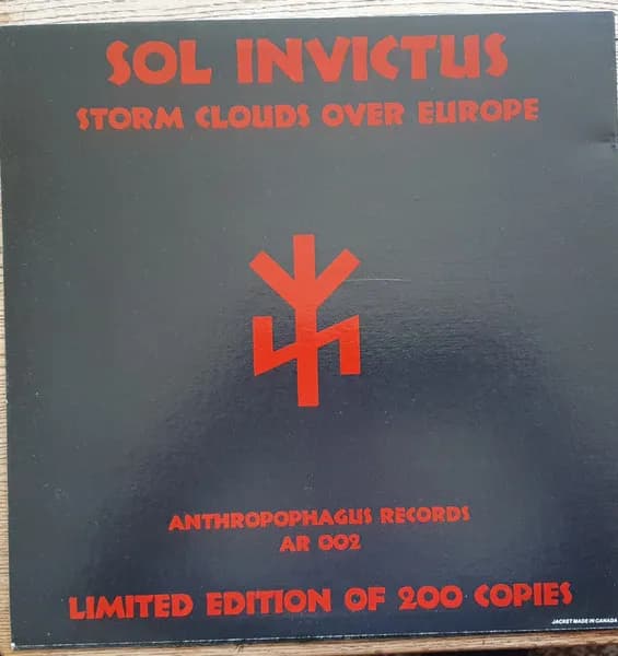 Above The Ruins, Sol Invictus — Storm Clouds Over Europe