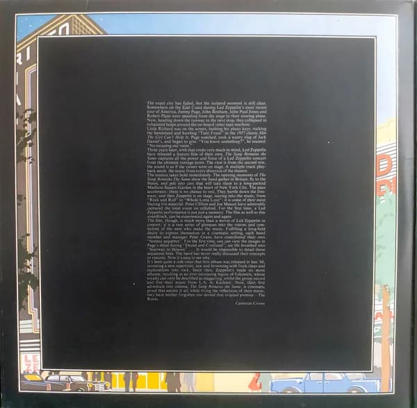 Led Zeppelin — The Soundtrack From The Film The Song Remains The Same