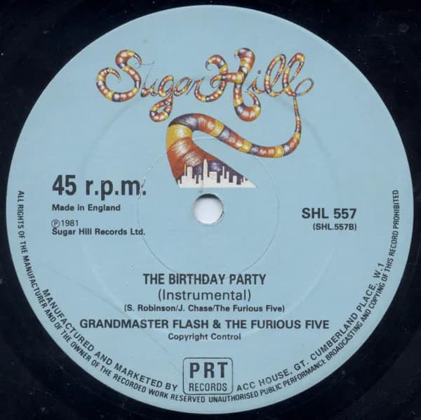 Grandmaster Flash & The Furious Five — The Adventures Of Grandmaster Flash On The Wheels Of Steel