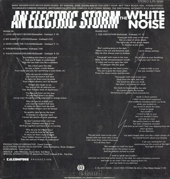 White Noise — An Electric Storm
