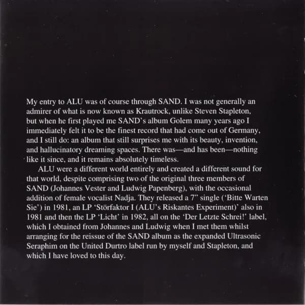 Alu — Autismenschen