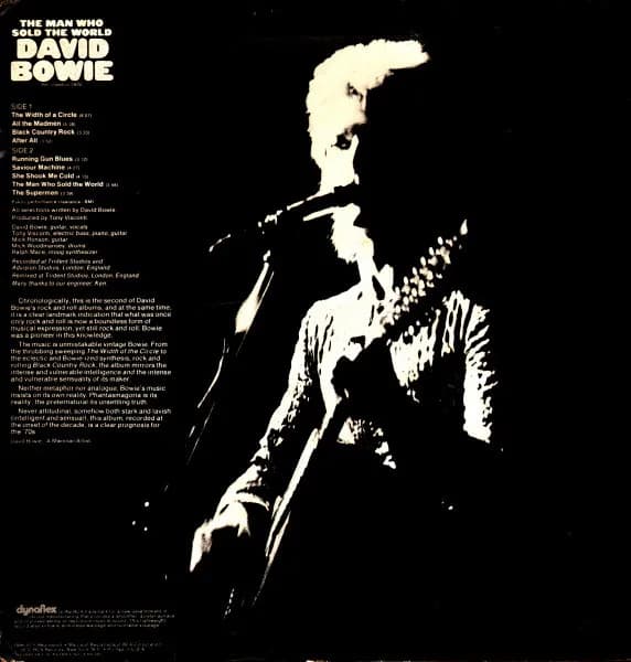 David Bowie — The Man Who Sold The World
