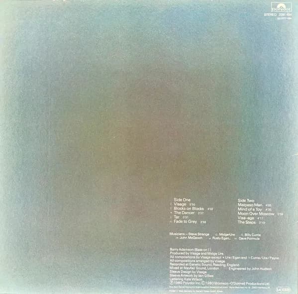 Visage — Visage