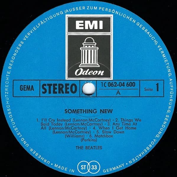 The Beatles — Something New