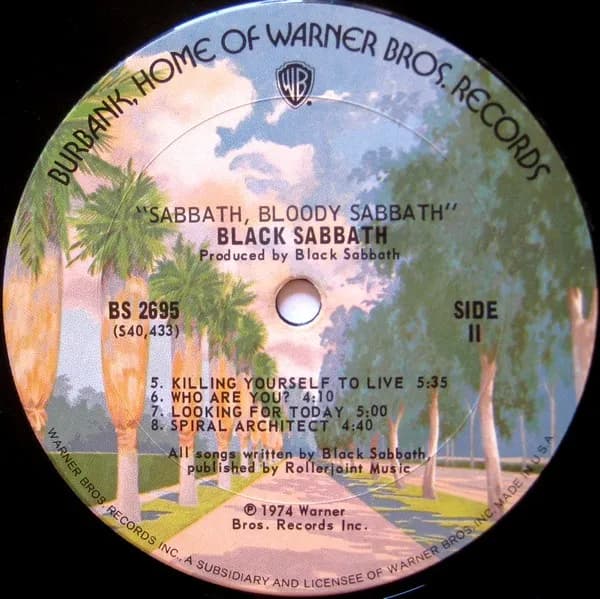 Black Sabbath — Sabbath, Bloody Sabbath