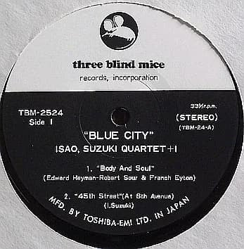 Isao Suzuki Quartet — Blue City