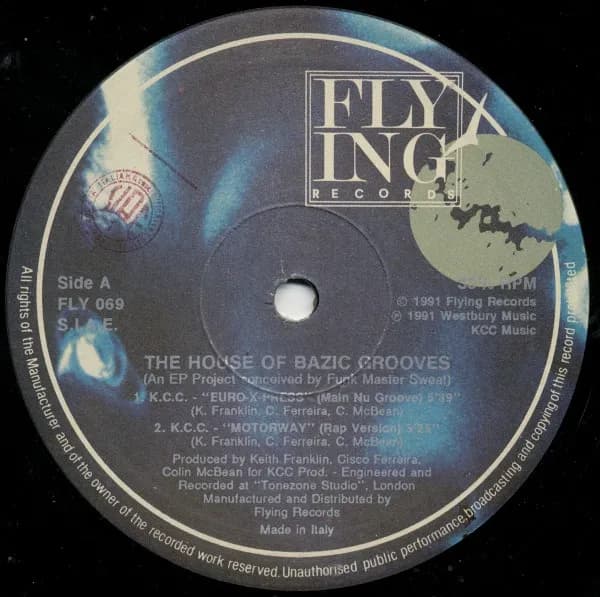 KCC / Funk Master Sweat / As Right As Rain — The House Of Bazic Grooves
