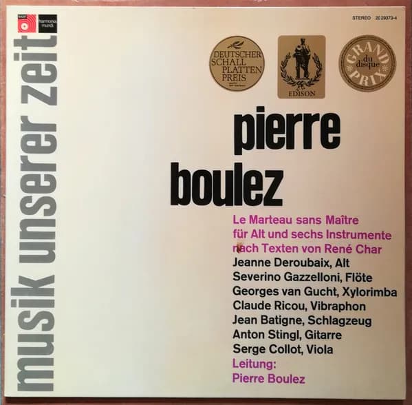 Le Marteau Sans Maître
