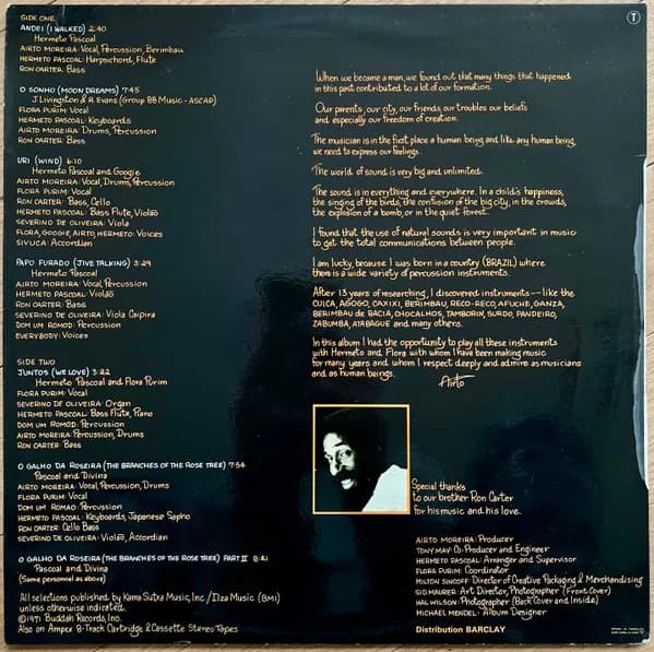 Airto Moreira — Seeds On The Ground • The Natural Sounds Of Airto