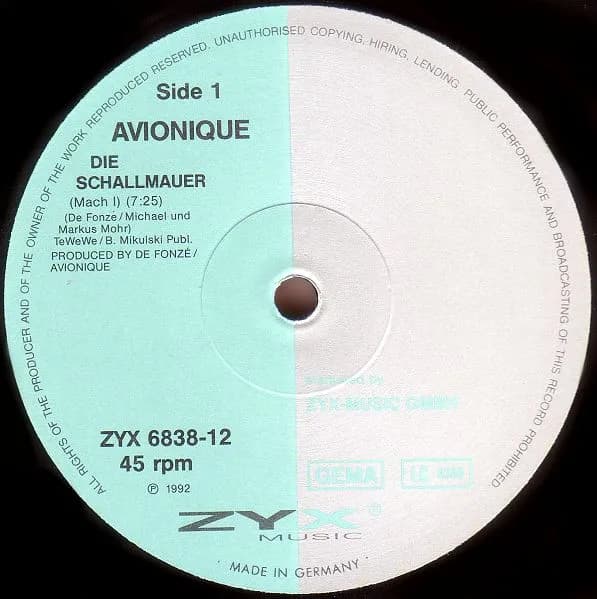 Avionique — Die Schallmauer