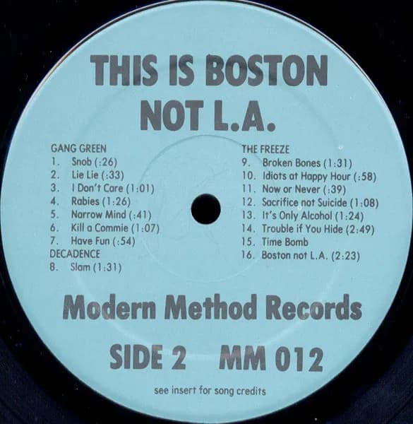 Various — This Is Boston Not L.A.