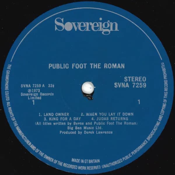 Public Foot The Roman — Public Foot The Roman