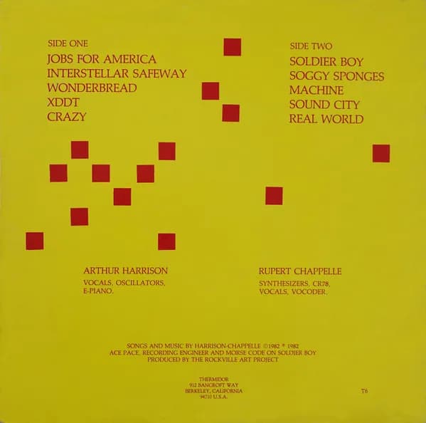 Arthur Harrison & Rupert Chappelle — Jobs For America