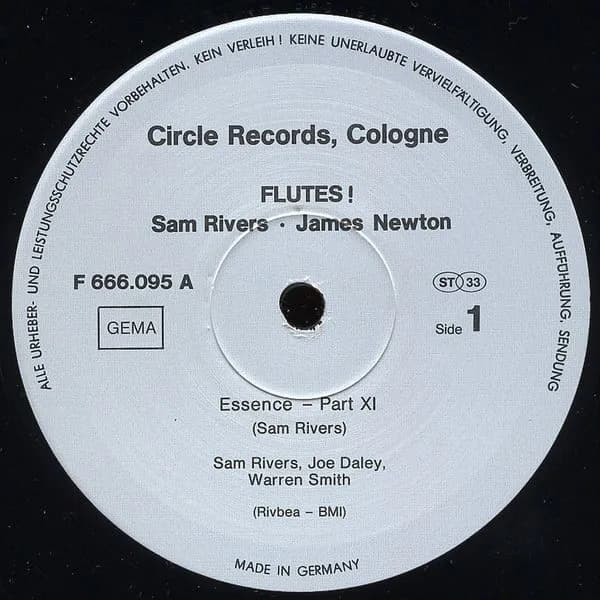 The Tuba Trio · James Newton (2) — Flutes!