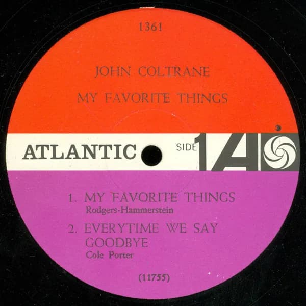 John Coltrane — My Favorite Things