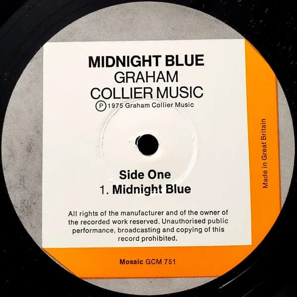 Graham Collier Music — Midnight Blue