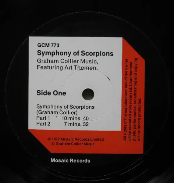 Graham Collier Music — Symphony Of Scorpions