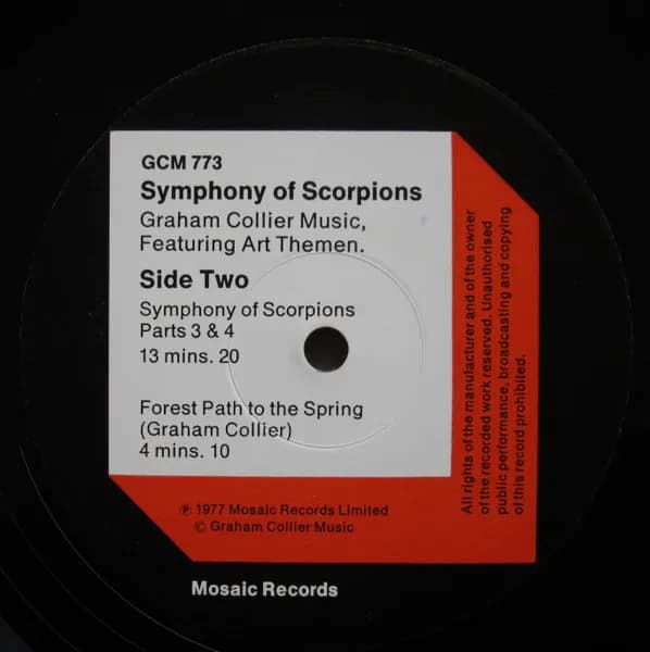 Graham Collier Music — Symphony Of Scorpions