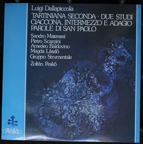 Tartiniana Seconda / Due Studi / Ciaccona, Intermezzo E Adagio / Parole Di San Paolo