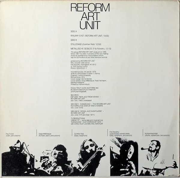 The Reform Art Unit — Reform Art Unit