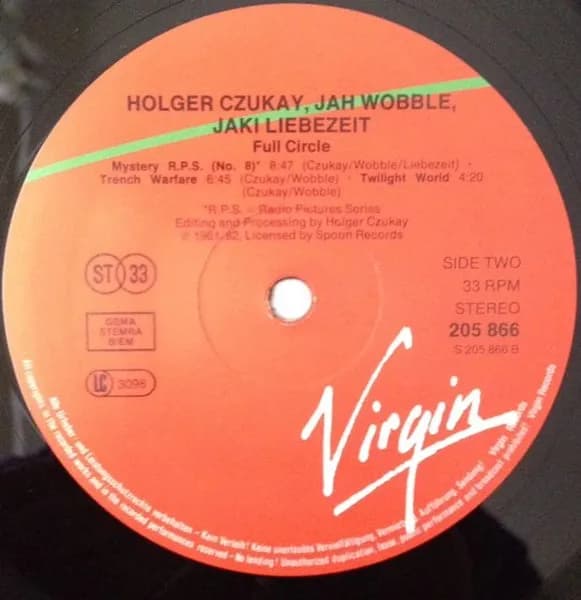 Holger Czukay, Jah Wobble, Jaki Liebezeit — Full Circle
