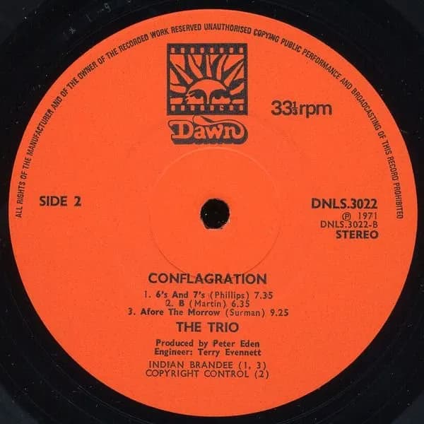 The Trio — Conflagration